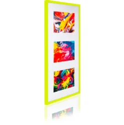 Bilderrahmen 26,2 x 51,5 cm gelb