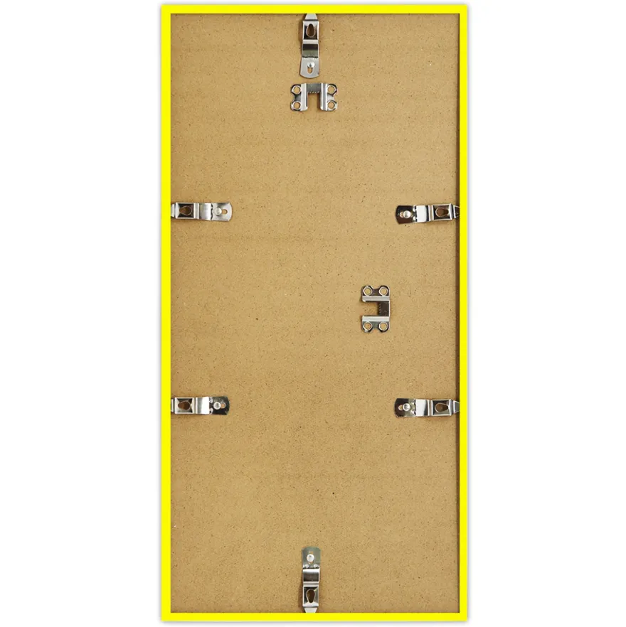 Bilderrahmen 26,2 x 51,5 cm gelb