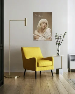Billie Eilish Poster Cover Happier Than Ever