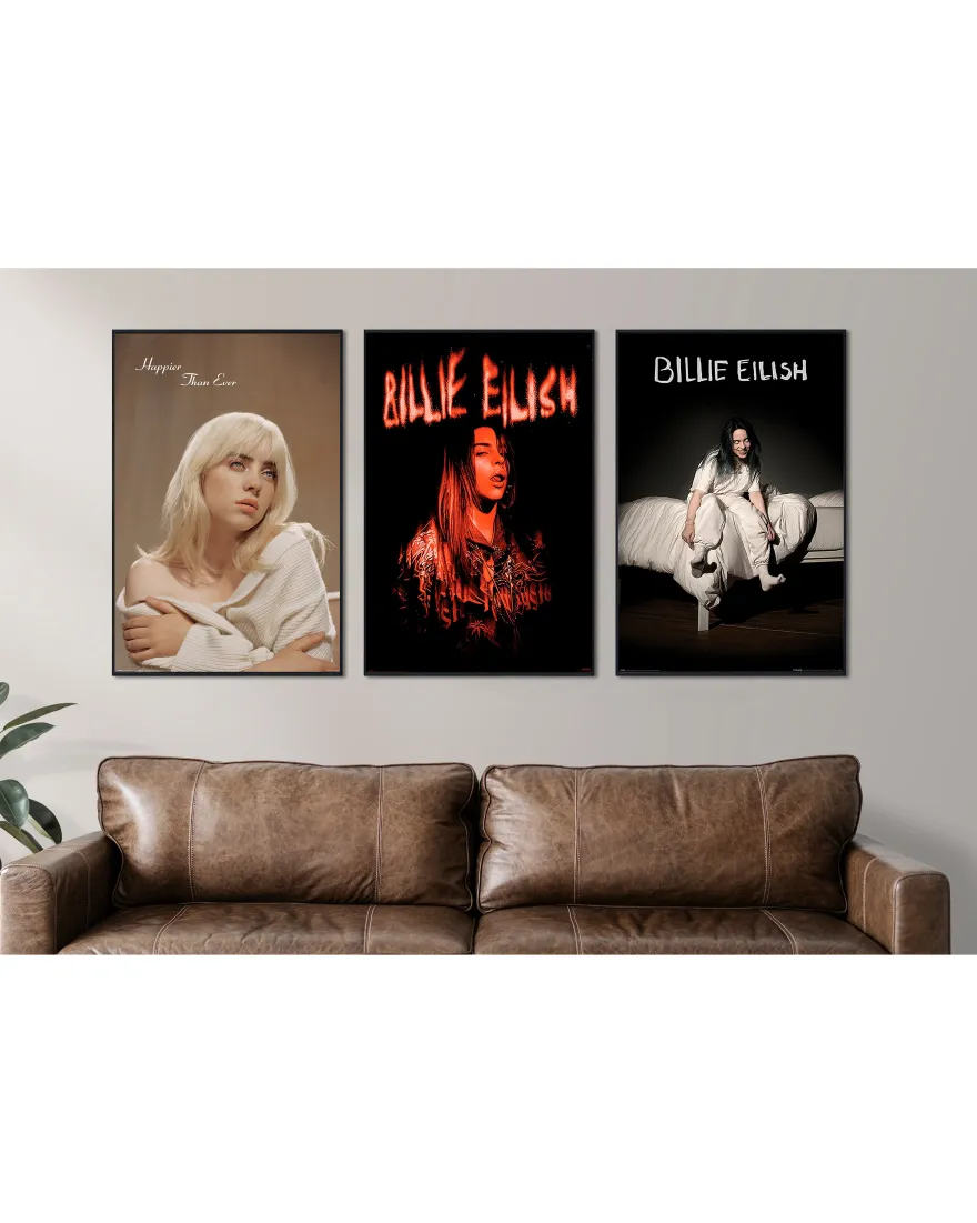 Billie Eilish Posterset The Favorites / Album Covers