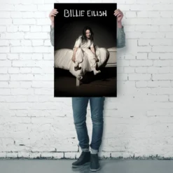 Billie Eilish Poster When We All Fall Asleep Where Do We Go