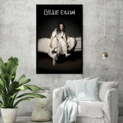 Billie Eilish Poster When We All Fall Asleep Where Do We Go