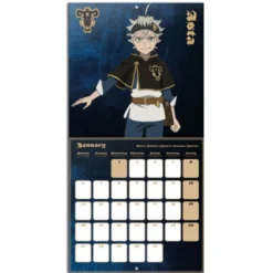 Black Clover Kalender 2025