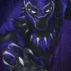 Black Panther Poster Glow