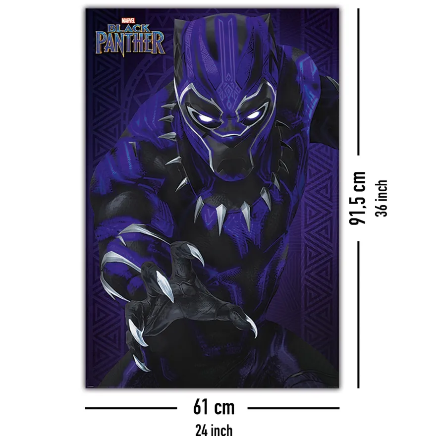 Black Panther Poster Glow