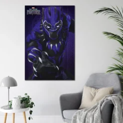 Black Panther Poster Glow