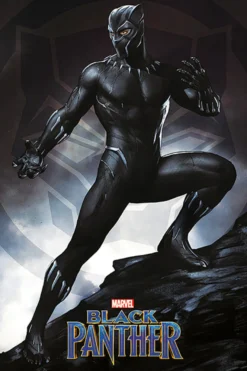 Black Panther Poster Stance
