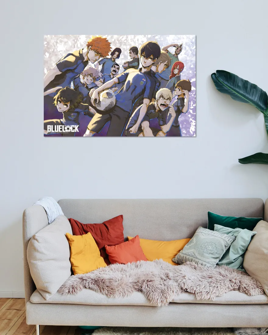 Blue Lock Poster - Kunigami Yoichi, Meguru & Jingo