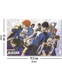 Blue Lock Poster - Kunigami Yoichi, Meguru & Jingo