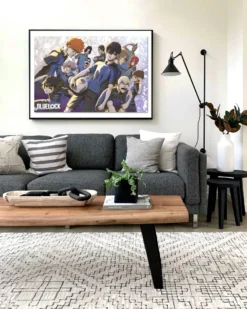 Blue Lock Poster - Kunigami Yoichi, Meguru & Jingo