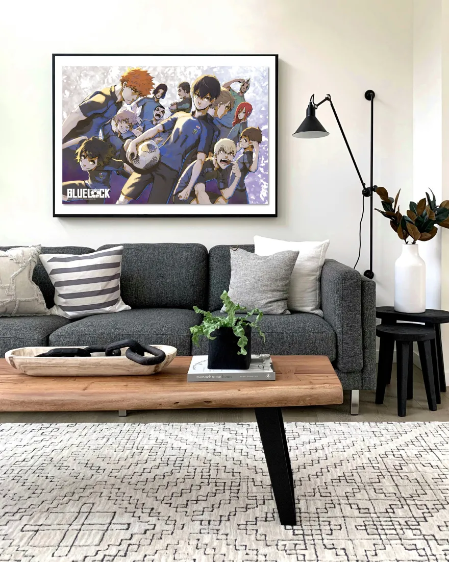 Blue Lock Poster - Kunigami Yoichi, Meguru & Jingo