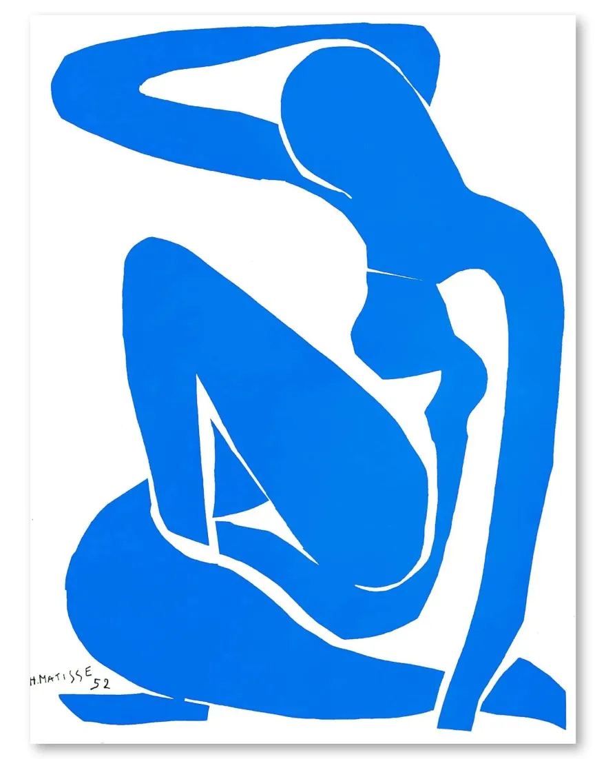 Blue Nude I Kunstdruck Henri Matisse