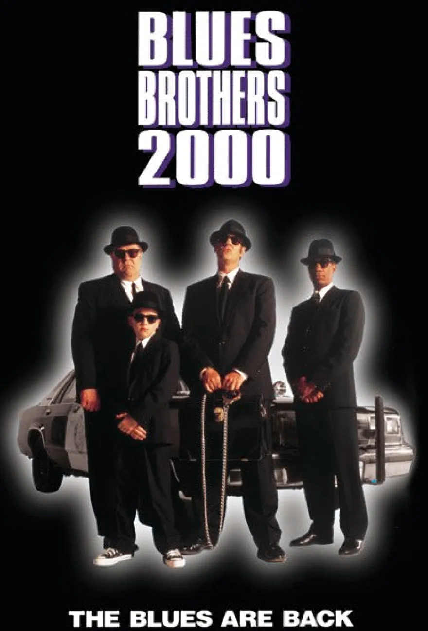 Blues Brothers 2000 Poster The Blues Are Back