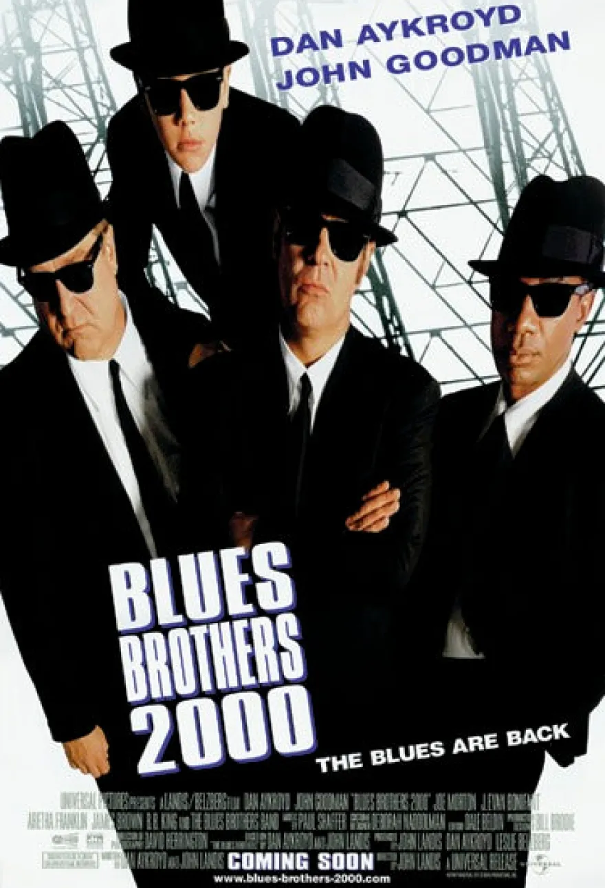 Blues Brothers 2000 Postkarte