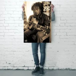 Bob Marley Poster Gitarre