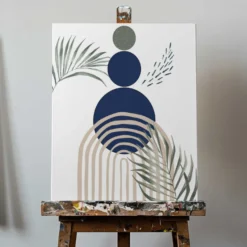 Boho Green Blue 1