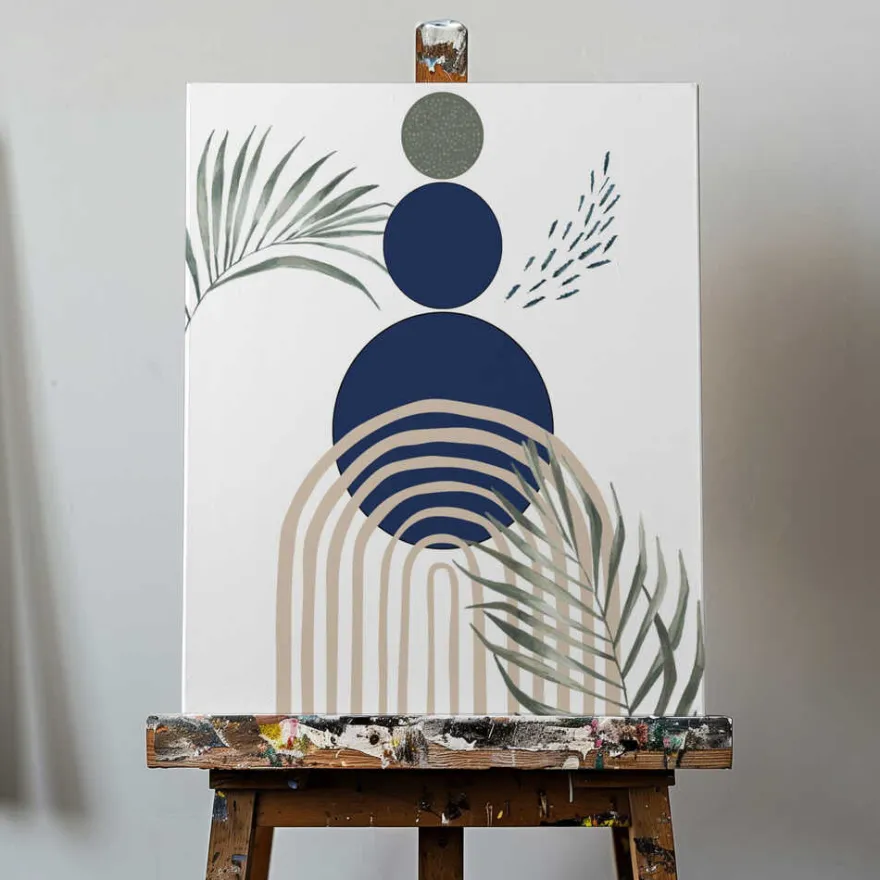 Boho Green Blue 1
