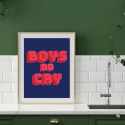 Boys Do Cry Kunstdruck Papier 250 gr. matt