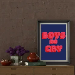 Boys Do Cry Kunstdruck Papier 250 gr. matt