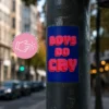 Boys Do Cry | Sticker Set - 50 Stück | 5,5 x 8,5 cm