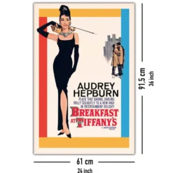 Breakfast at Tiffany's Poster Audrey Hepburn