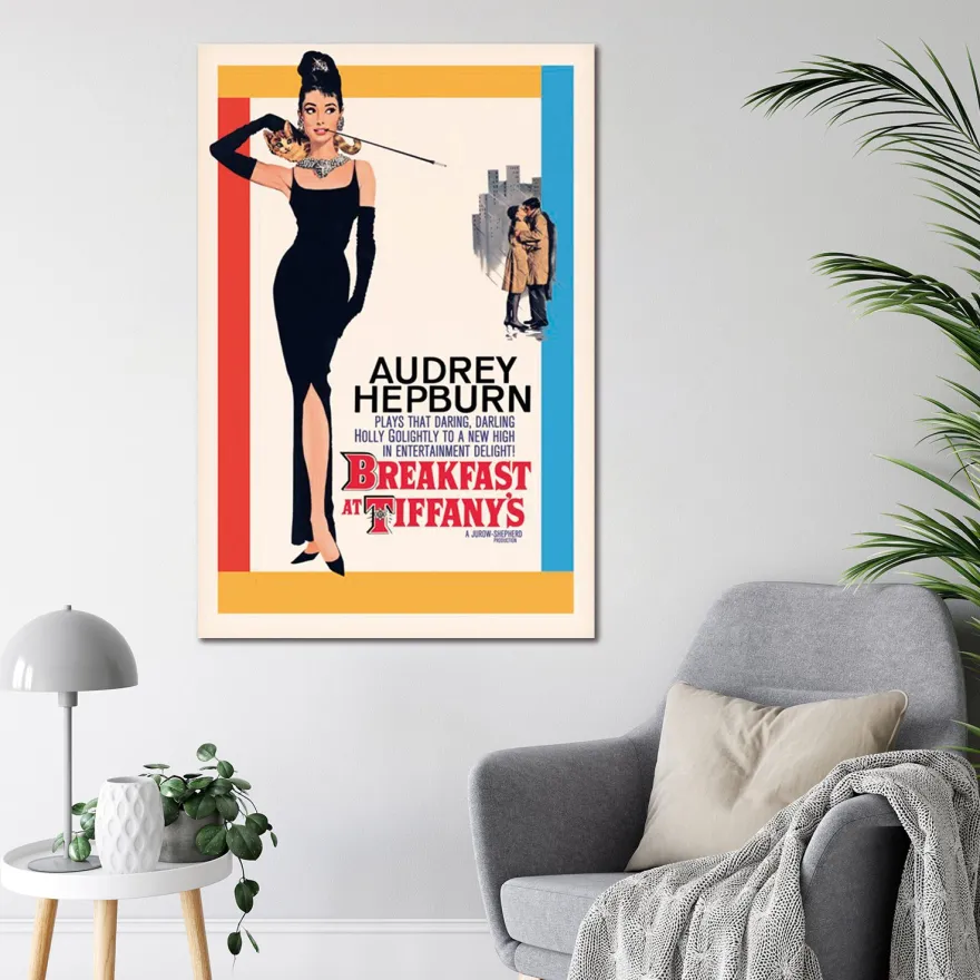 Breakfast at Tiffany's Poster Audrey Hepburn