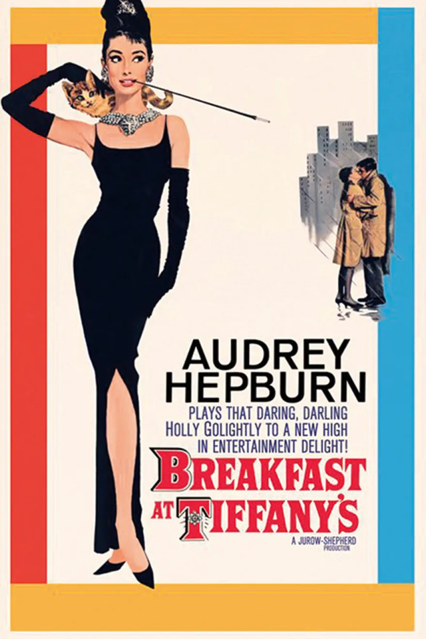Breakfast at Tiffany's Poster Audrey Hepburn