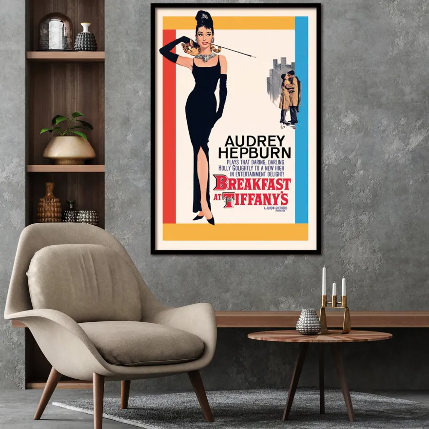 Breakfast at Tiffany's Poster Audrey Hepburn