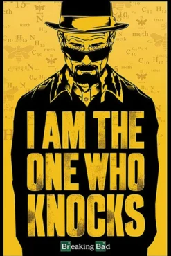 Breaking Bad Poster I am the one who knocks