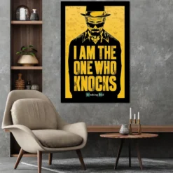 Breaking Bad Poster I am the one who knocks