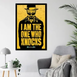 Breaking Bad Poster I am the one who knocks