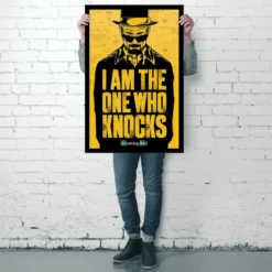 Breaking Bad Poster I am the one who knocks