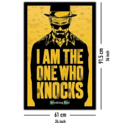 Breaking Bad Poster I am the one who knocks