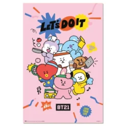BT21 Poster Let's Do It