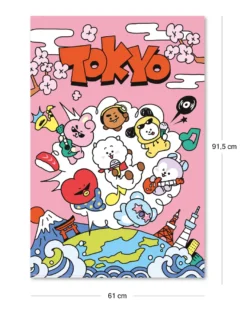 BT21 Poster World Voyage