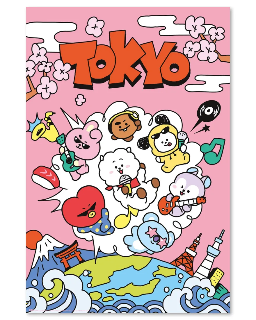 BT21 Poster World Voyage