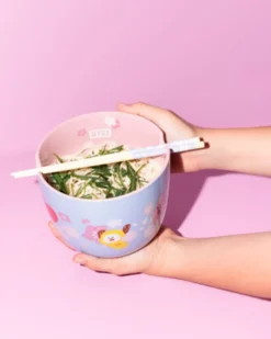 BT21 Ramen Bowl Schale mit Essstäbchen