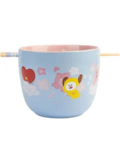 BT21 Ramen Bowl Schale mit Essstäbchen