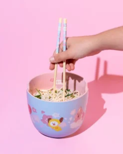 BT21 Ramen Bowl Schale mit Essstäbchen