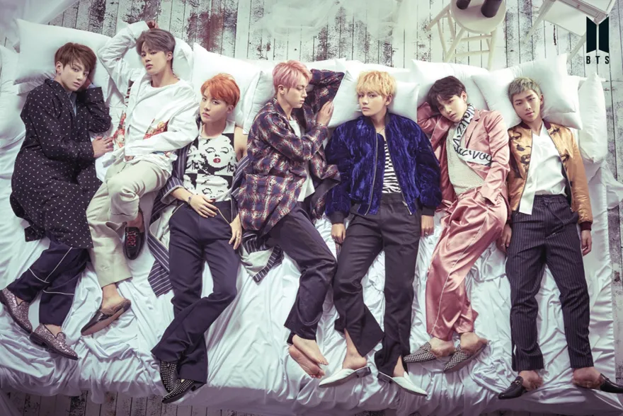 BTS Poster Bed