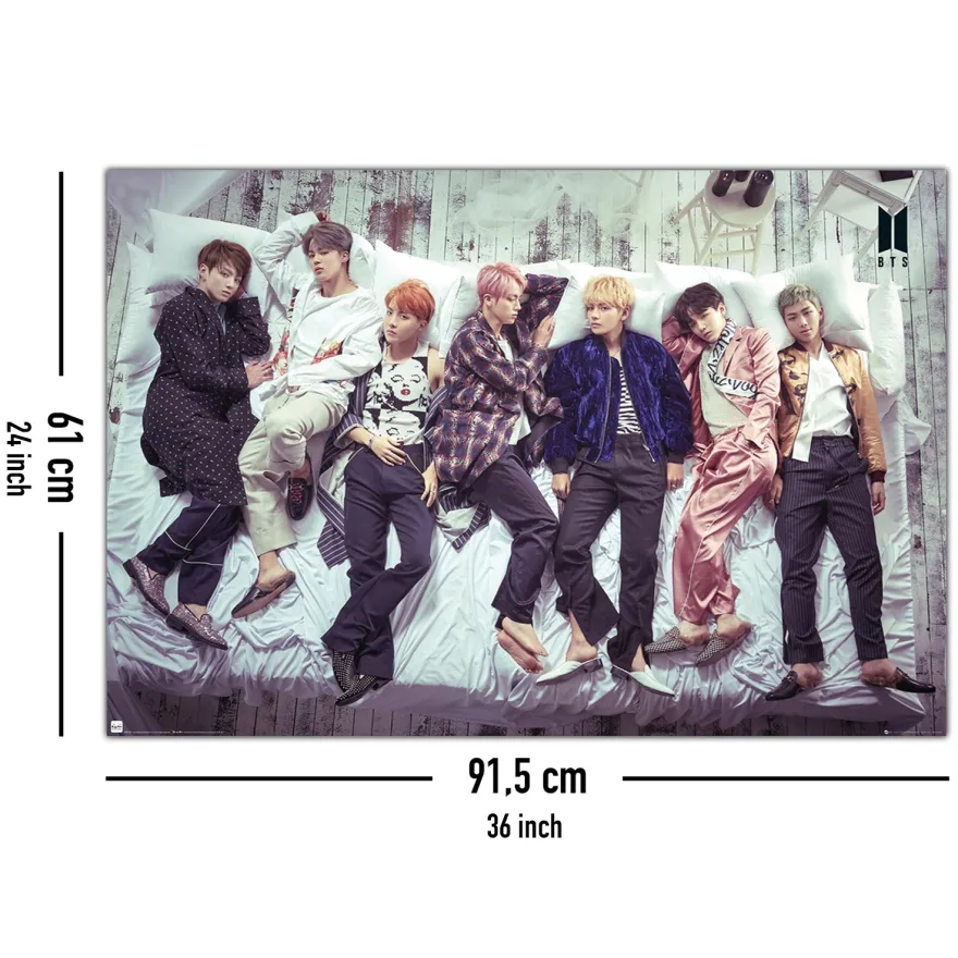 BTS Poster Bed
