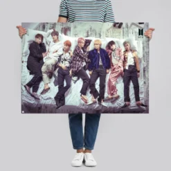 BTS Poster Bed