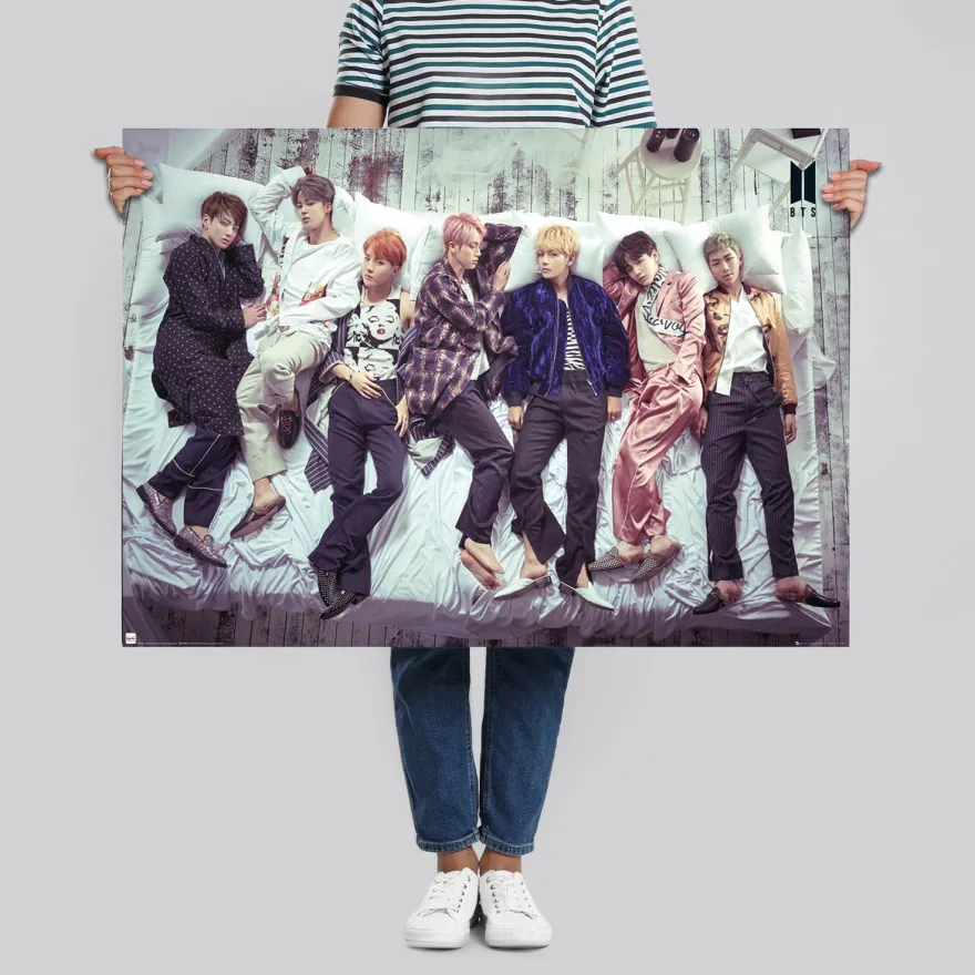 BTS Poster Bed