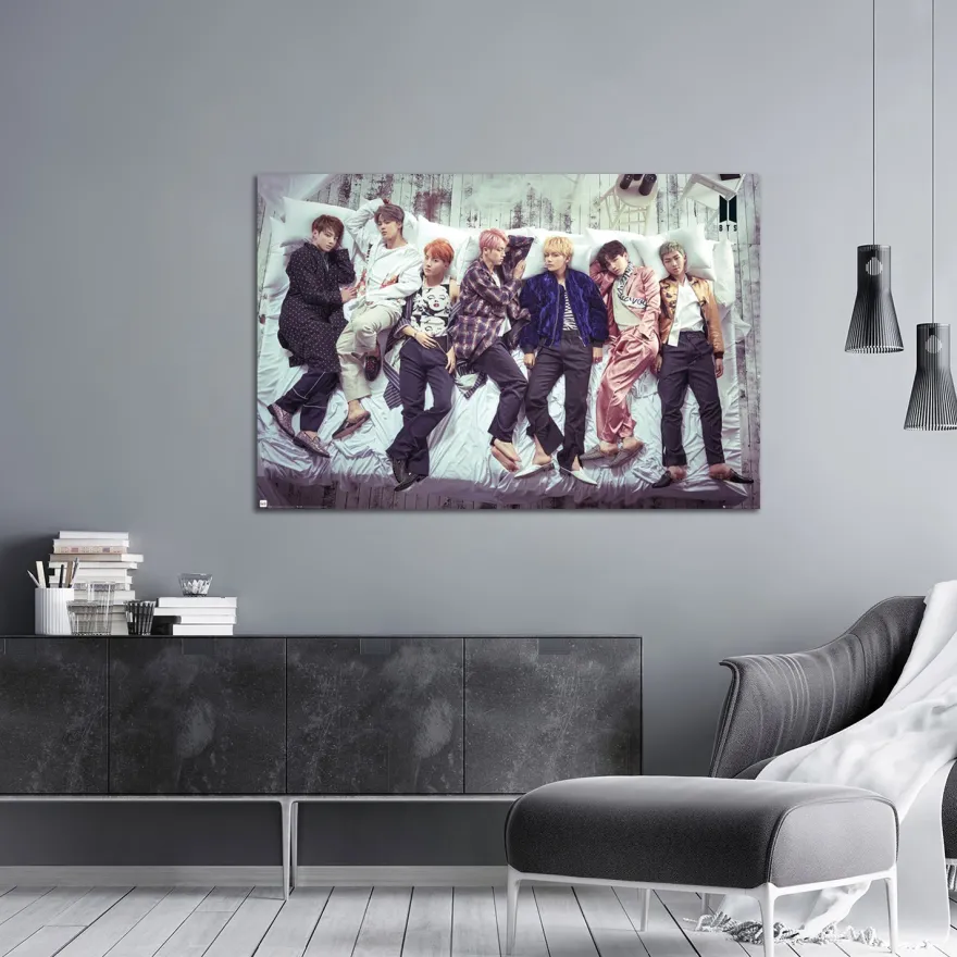 BTS Poster Bed
