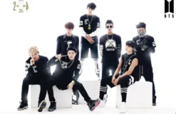 BTS Poster Black And White