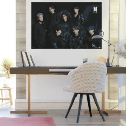 BTS Poster Black Wings