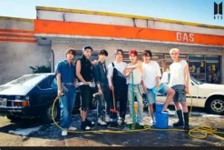 BTS Poster Gas Station