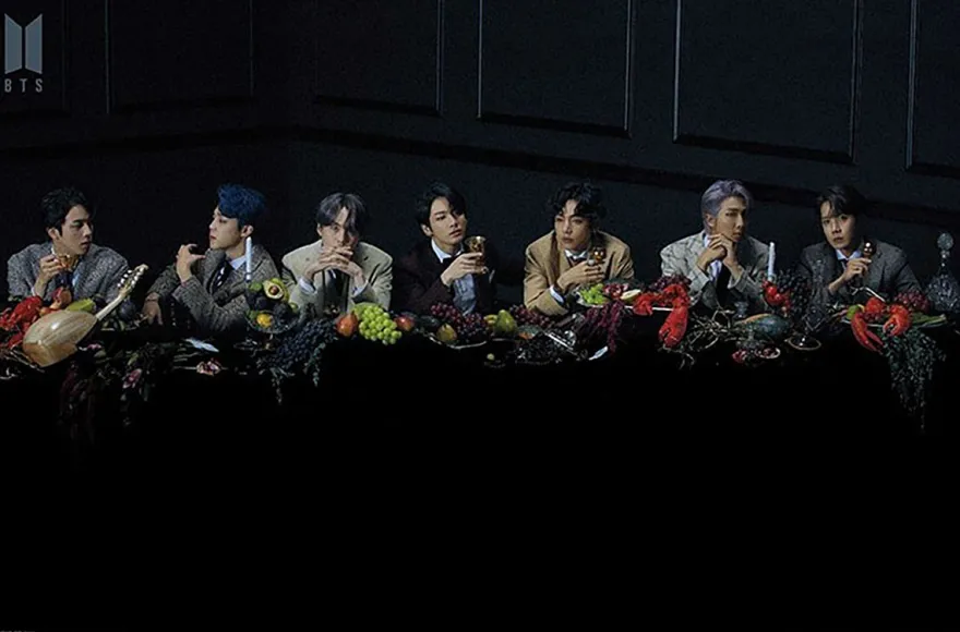 BTS Poster Map Of The Soul 7 Supper