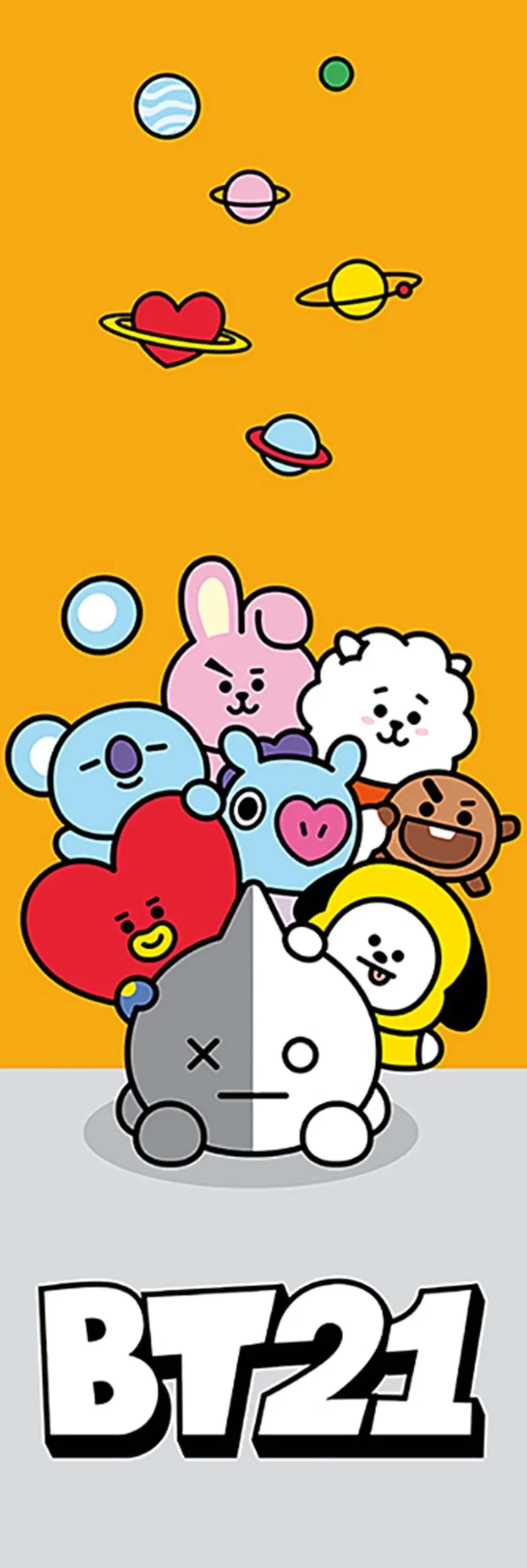 BT21 Türposter Group