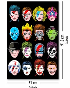 Butcher Billy Poster The Floating Heads Of David
